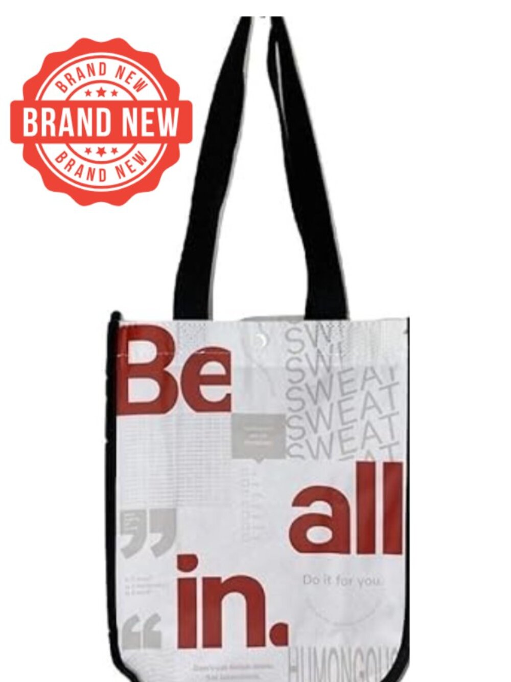 Lululemon Reusable Tote Gym Bag (Be all in, Small)